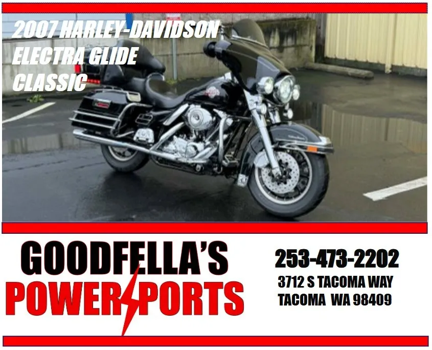2007 Harley-Davidson Electra Glide Ultra Classic for sale in Tacoma, WA