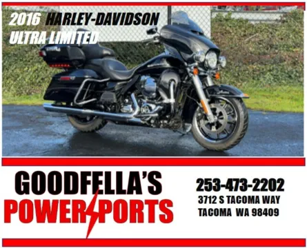 2016 Harley-Davidson Electra Glide Ultra Limited for sale in Tacoma, WA