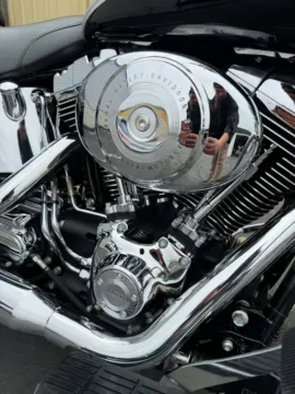 Another view of 2003 Harley-Davidson Softail Heritage Classic Anniv. for sale in Tacoma, WA at Goodfellas Motor Company