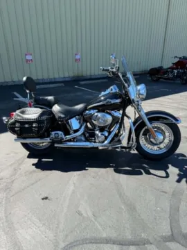 Another view of 2003 Harley-Davidson Softail Heritage Classic 100 Yea for sale in Tacoma, WA at Goodfellas Motor Company