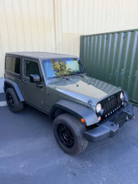Green 2015 Jeep Wrangler Willys Wheeler Edition for sale in Tacoma, WA