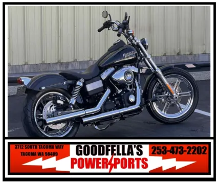 Black 2012 Harley-Davidson Dyna Street Bob DYNA STREETBOB for sale in Tacoma, WA