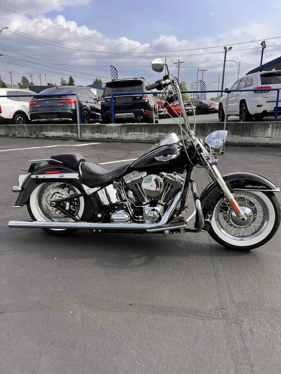 Black 2012 Harley-Davidson Softail Deluxe for sale in Tacoma, WA