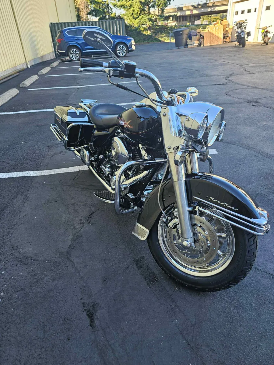 Black 2002 Harley-Davidson Road King for sale in Tacoma, WA