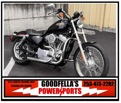 Black 2009 Harley-Davidson Sportster 883 Low for sale in Tacoma, WA