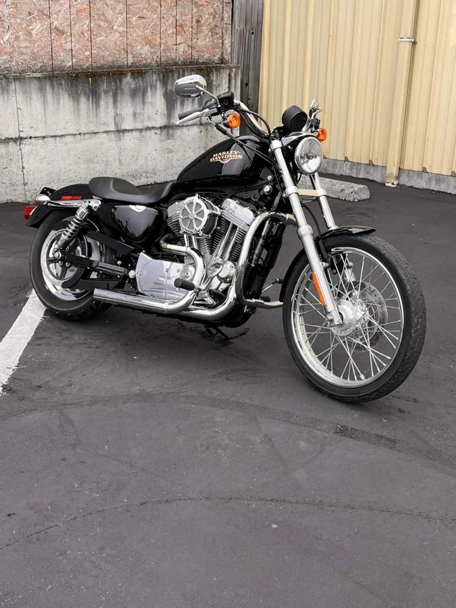 Black 2009 Harley-Davidson Sportster 883 Low for sale in Tacoma, WA