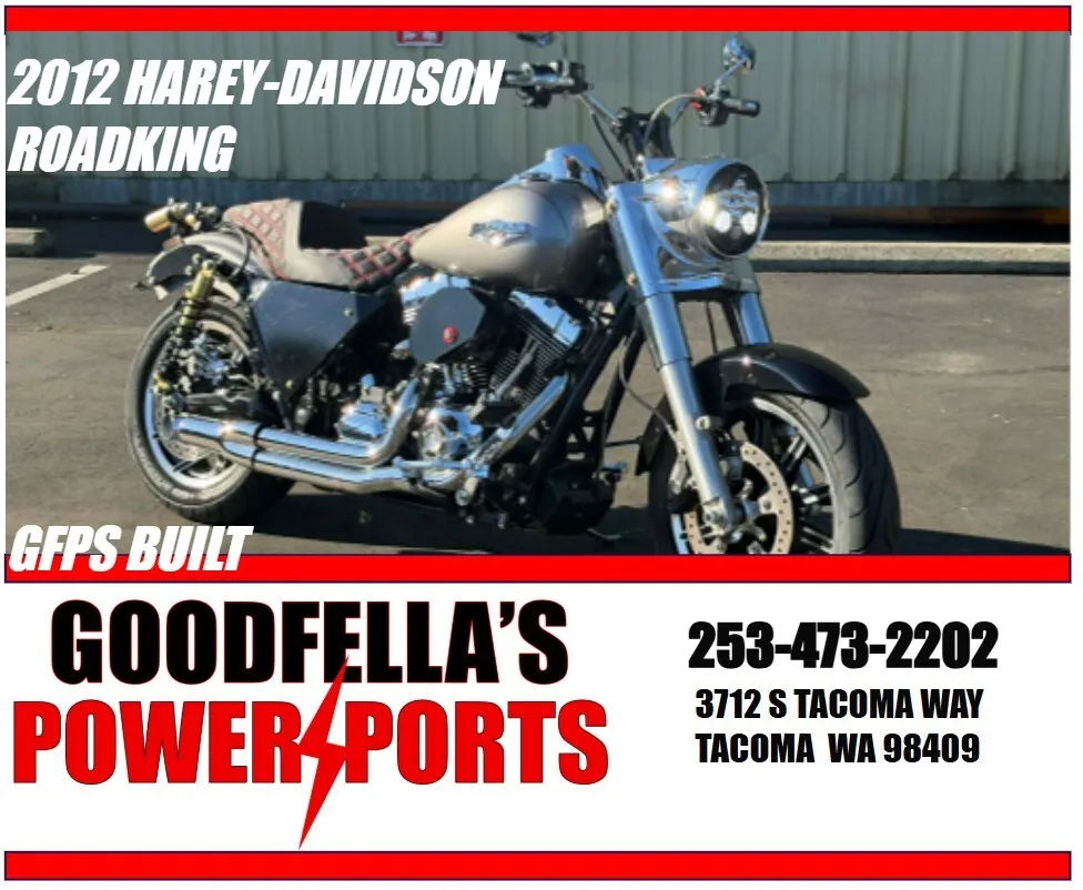 Silver 2016 Harley-Davidson Road King for sale in Tacoma, WA