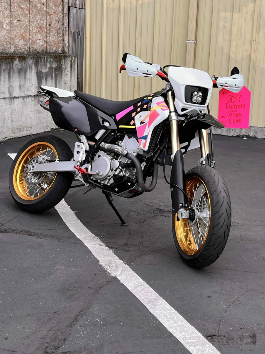 Black 2019 Suzuki DR-Z 400SM for sale in Tacoma, WA