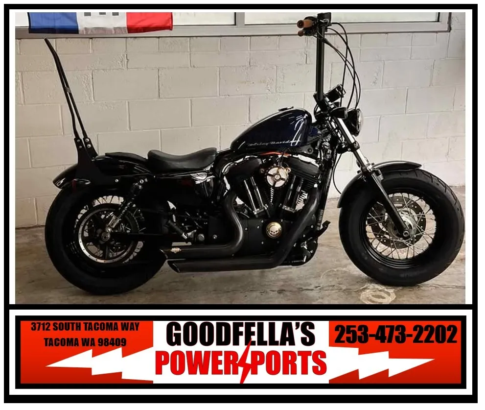 Blue 2012 Harley-Davidson Sportster Forty-Eight for sale in Tacoma, WA