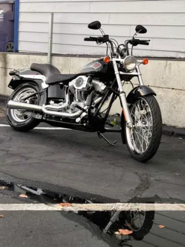 Black 2002 Harley-Davidson Softail Standard for sale in Tacoma, WA