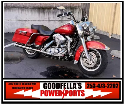 Red 2005 Harley-Davidson Road King for sale in Tacoma, WA
