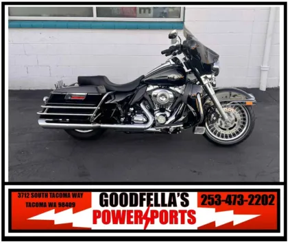 Black 2010 Harley-Davidson Electra Glide Ultra Classic for sale in Tacoma, WA