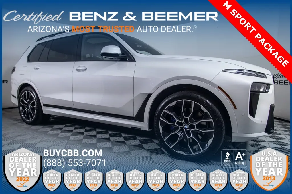 White 2023 BMW X7 xDrive40i for sale in Scottsdale, AZ