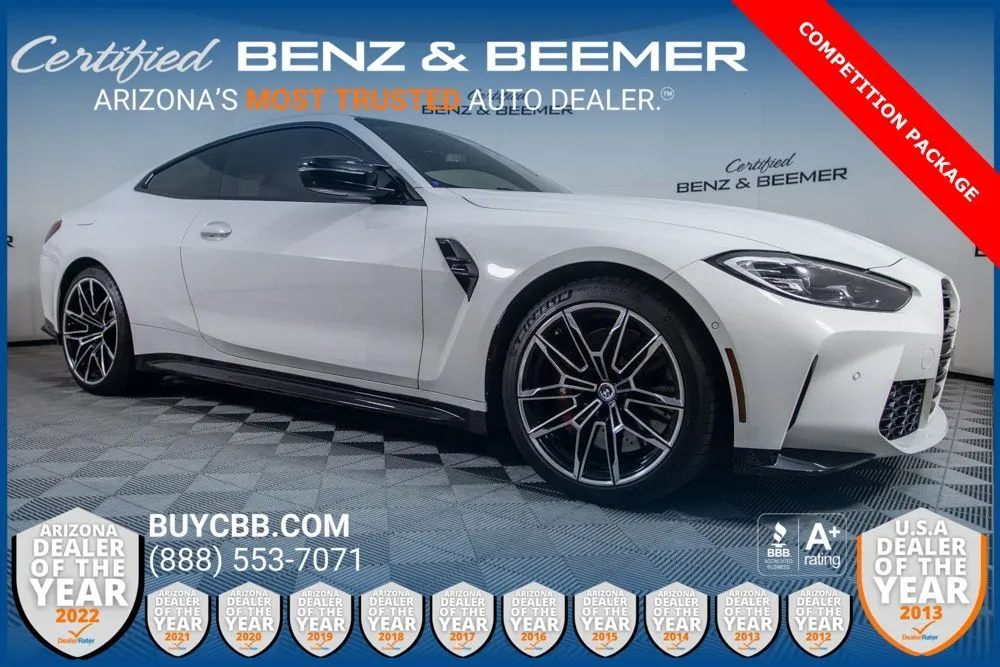 White 2024 BMW M4 Competition for sale in Scottsdale, AZ