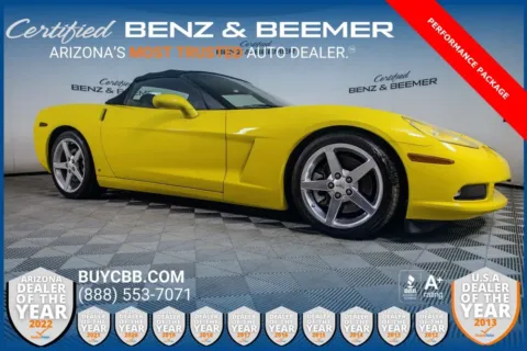 Yellow 2006 Chevrolet Corvette for sale in Scottsdale, AZ