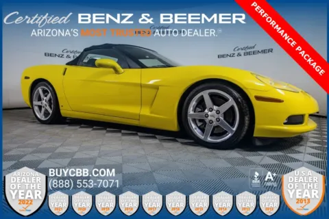 Yellow 2006 Chevrolet Corvette for sale in Scottsdale, AZ