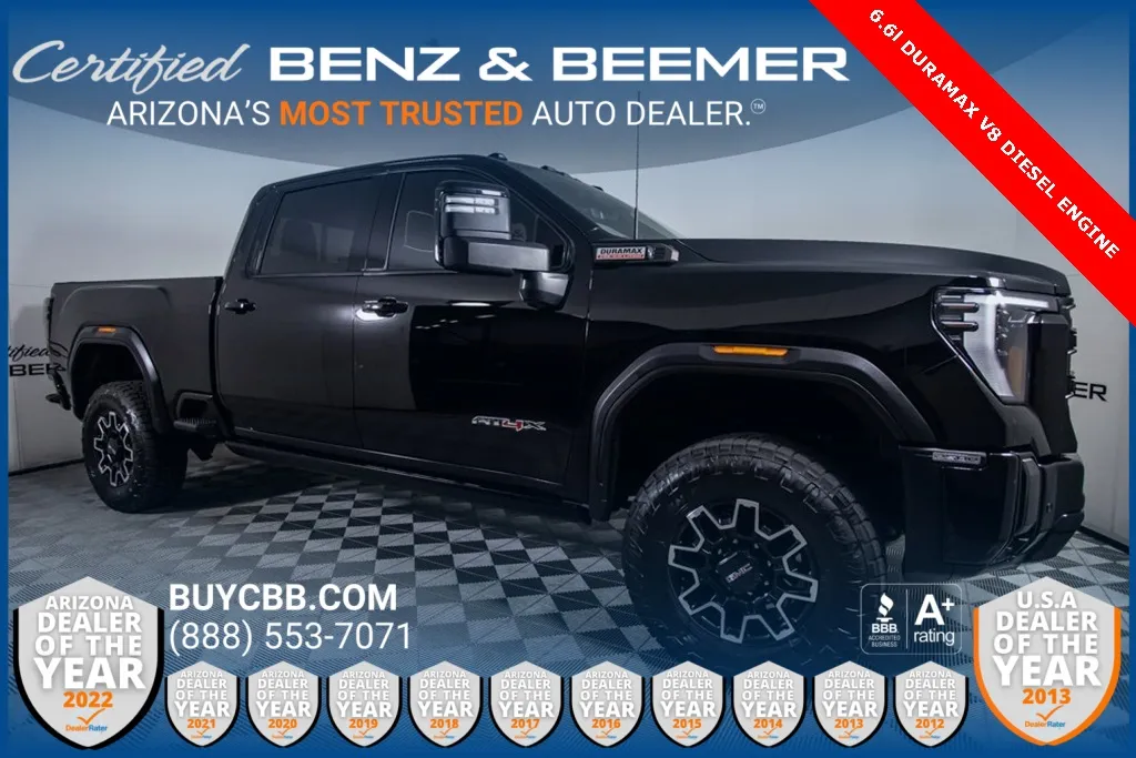 Black 2024 GMC Sierra 2500HD AT4X for sale in Scottsdale, AZ
