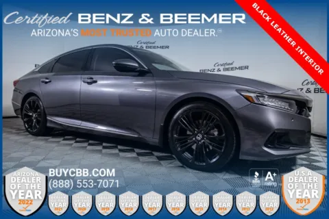 Gray 2021 Honda Accord Hybrid Touring for sale in Scottsdale, AZ