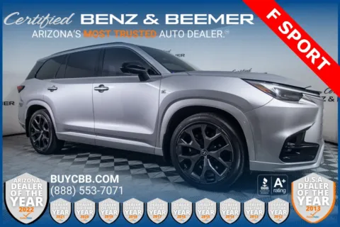 Silver 2024 Lexus TX 500h F SPORT for sale in Scottsdale, AZ