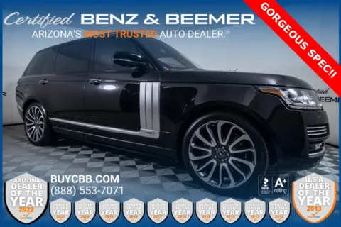Black 2017 Land Rover Range Rover 5.0L V8 Supercharged Autobiography for sale in Scottsdale, AZ