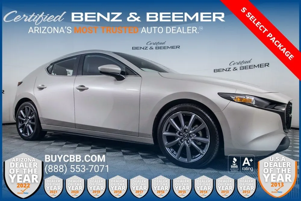 Gray 2023 Mazda Mazda3 2.5 S Select Package for sale in Scottsdale, AZ