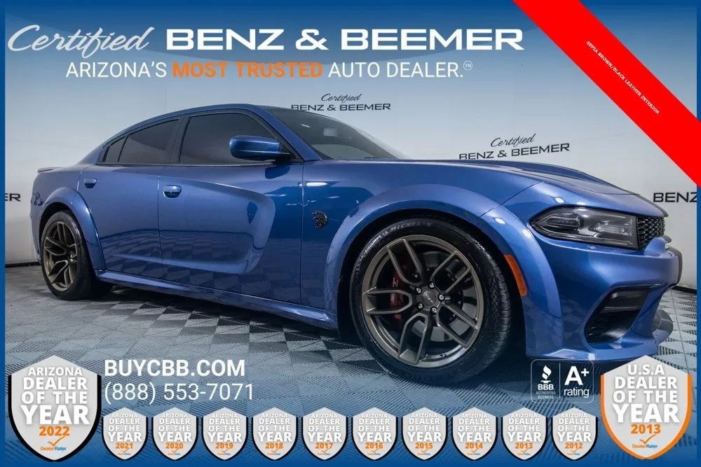 Blue 2021 Dodge Charger SRT Hellcat Redeye for sale in Scottsdale, AZ