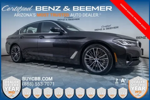 Gray 2023 BMW 5 Series 540i for sale in Scottsdale, AZ