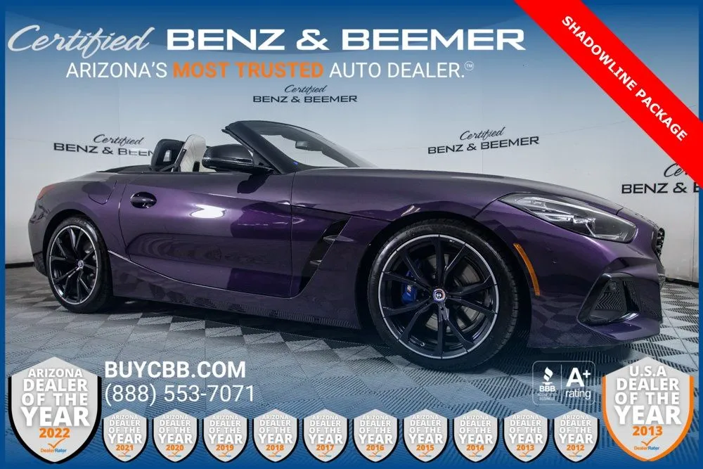 Purple 2023 BMW Z4 sDrive M40i for sale in Scottsdale, AZ