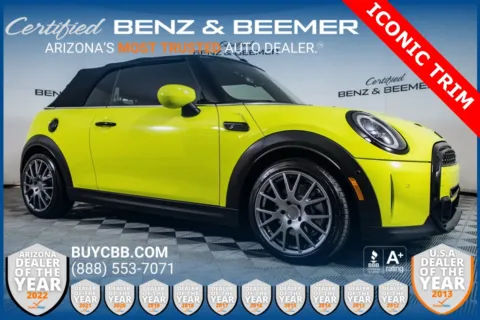Yellow 2022 MINI Cooper S for sale in Scottsdale, AZ