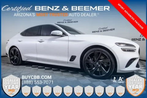 White 2022 Genesis G70 3.3T for sale in Scottsdale, AZ