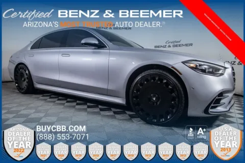 Silver 2023 Mercedes-Benz S-Class S 580 for sale in Scottsdale, AZ