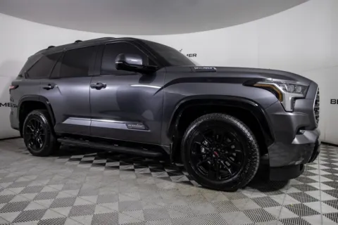 Gray 2025 Toyota Sequoia Platinum Hybrid for sale in Scottsdale, AZ