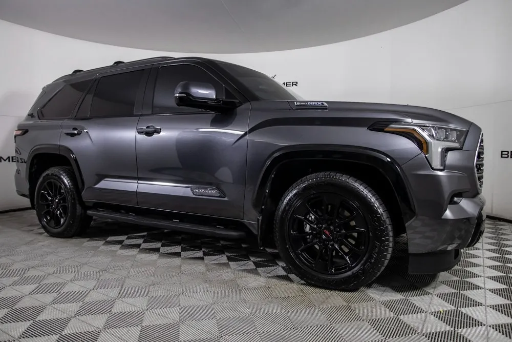 Gray 2025 Toyota Sequoia Platinum Hybrid for sale in Scottsdale, AZ