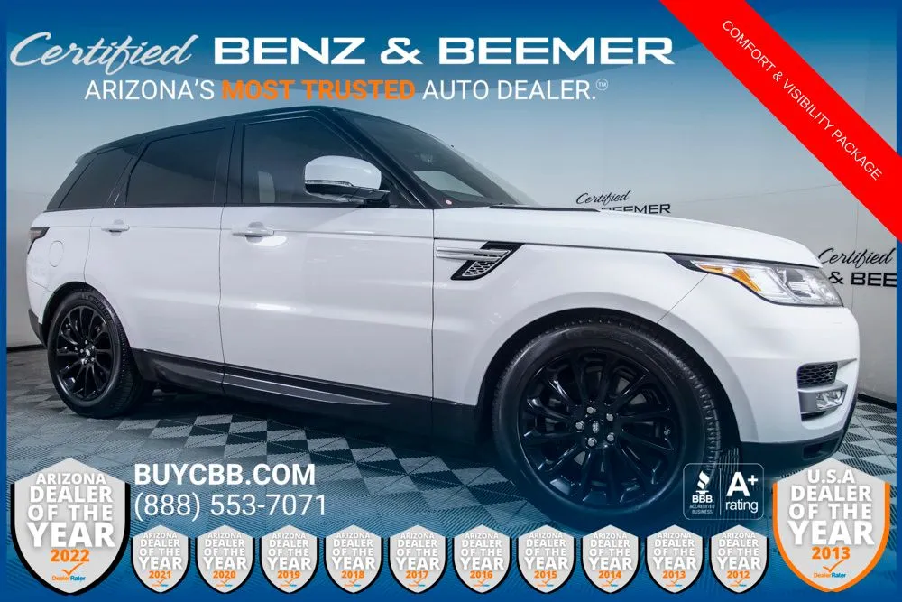 White 2017 Land Rover Range Rover Sport 3.0L V6 Supercharged HSE for sale in Scottsdale, AZ