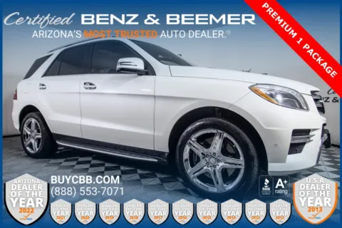 White 2014 Mercedes-Benz M-Class ML 550 for sale in Scottsdale, AZ