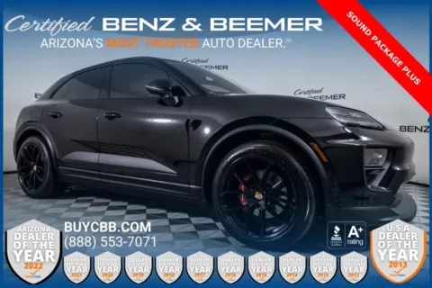 Black 2024 Porsche Macan Electric 4 for sale in Scottsdale, AZ