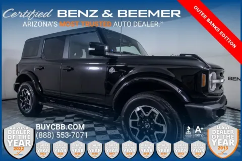 Black 2022 Ford Bronco Outer Banks for sale in Scottsdale, AZ
