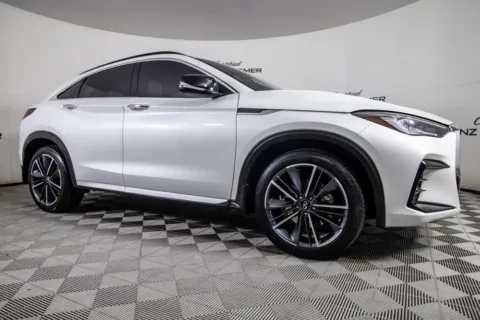 Another view of 2025 INFINITI QX55 LUXE for sale in Scottsdale, AZ at Certified Benz & Beemer Buying Center