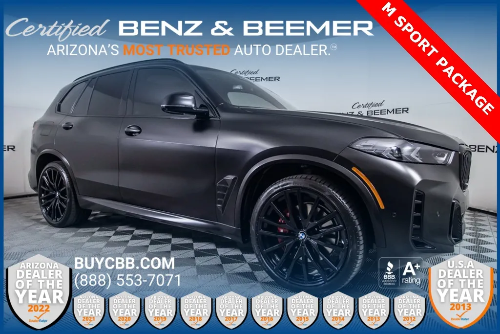Black 2024 BMW X5 sDrive40i for sale in Scottsdale, AZ