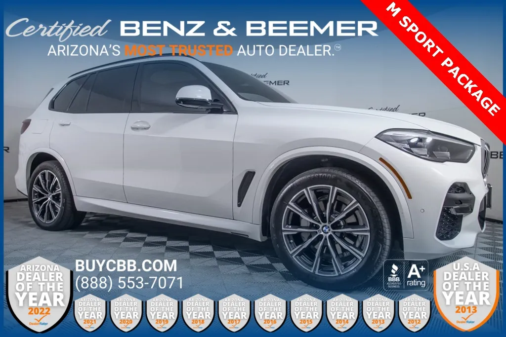 White 2022 BMW X5 sDrive40i for sale in Scottsdale, AZ