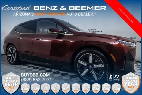 Red 2023 BMW iX xDrive50 for sale in Scottsdale, AZ