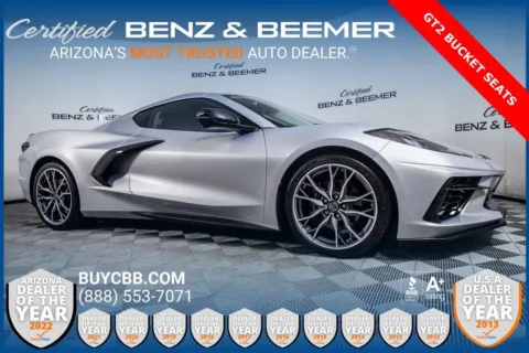 Silver 2023 Chevrolet Corvette Stingray for sale in Scottsdale, AZ