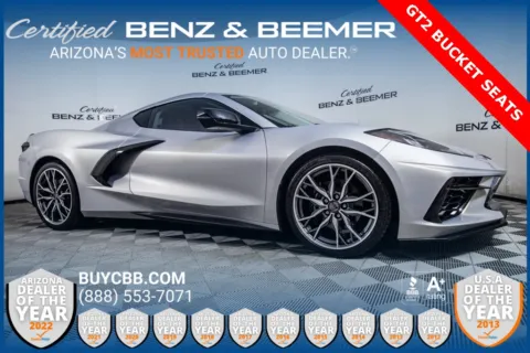 Silver 2023 Chevrolet Corvette Stingray for sale in Scottsdale, AZ