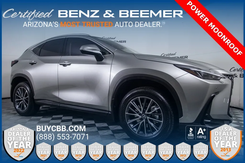 Silver 2024 Lexus NX 350h Premium for sale in Scottsdale, AZ