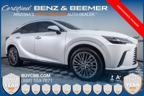 White 2025 Lexus RX 450h+ Luxury for sale in Scottsdale, AZ