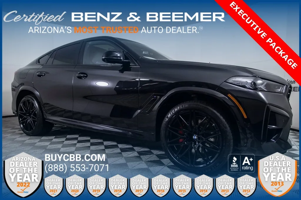Black 2025 BMW X6 M for sale in Scottsdale, AZ