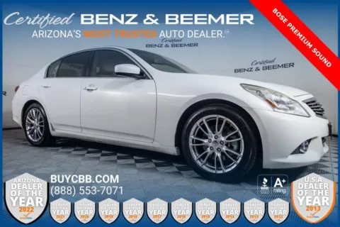 White 2012 INFINITI G37 Journey for sale in Scottsdale, AZ