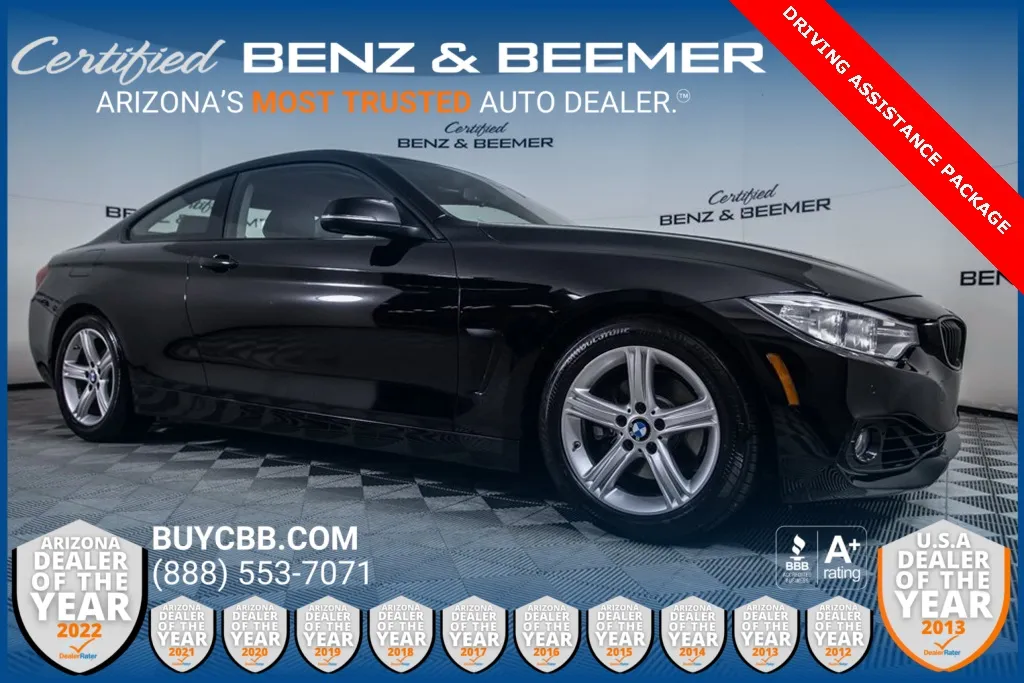 Black 2015 BMW 4 Series 428i for sale in Scottsdale, AZ