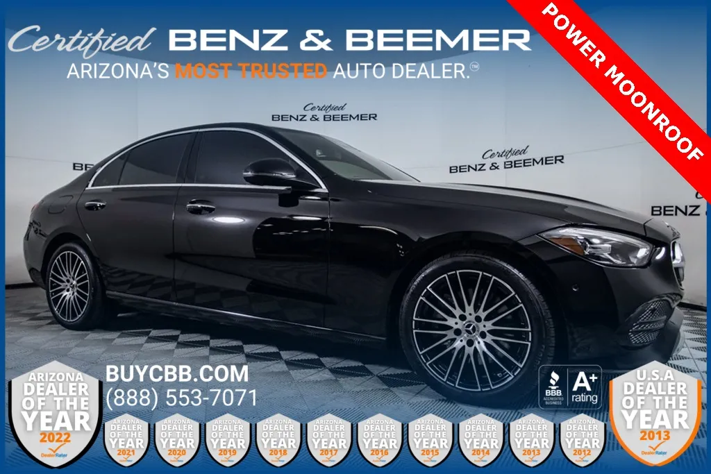 Black 2025 Mercedes-Benz C-Class C 300 for sale in Scottsdale, AZ