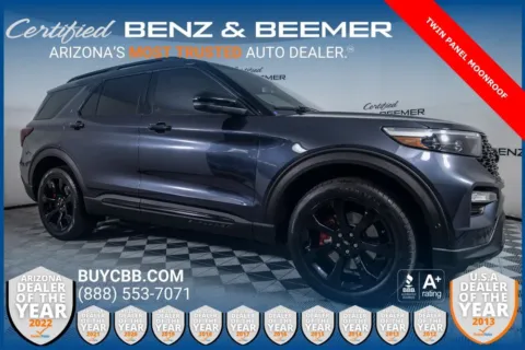 Blue 2022 Ford Explorer ST for sale in Scottsdale, AZ